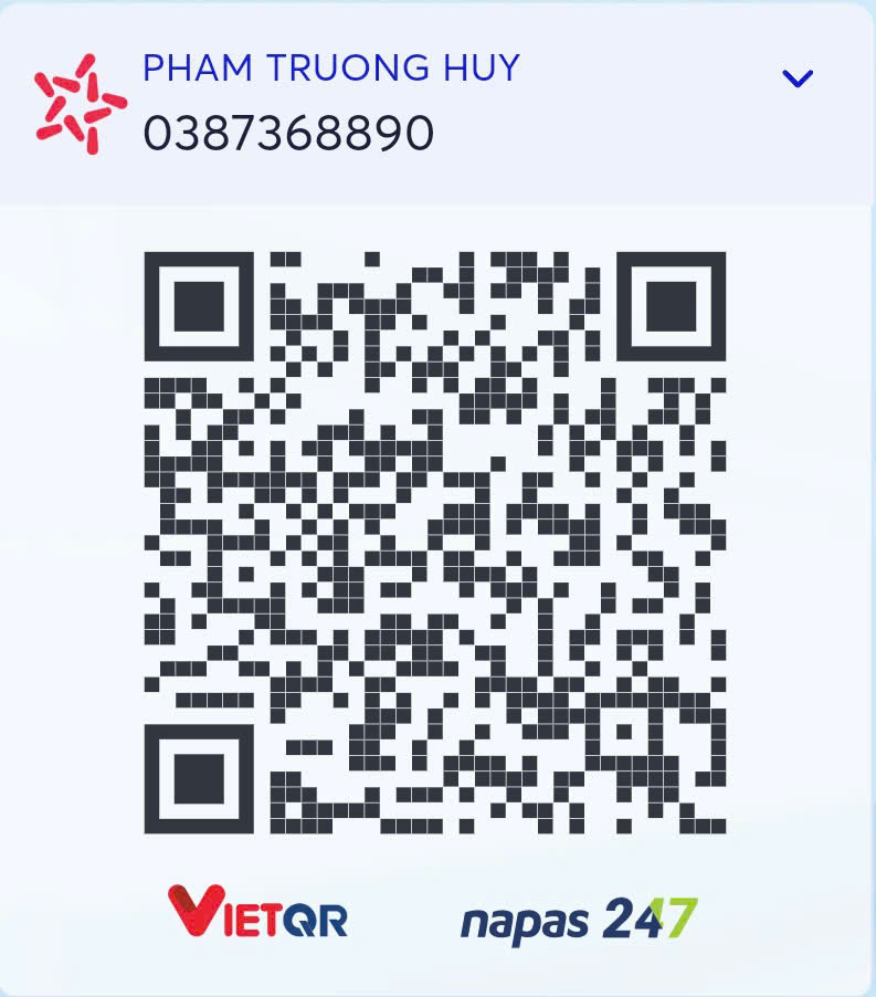 QR Code để ủng hộ Galaxy Generator